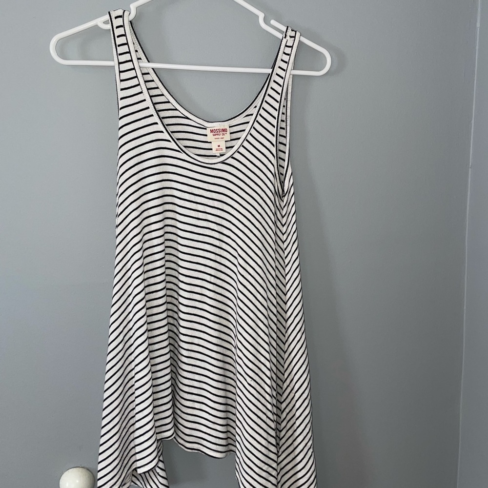 Striped Oversized Tank